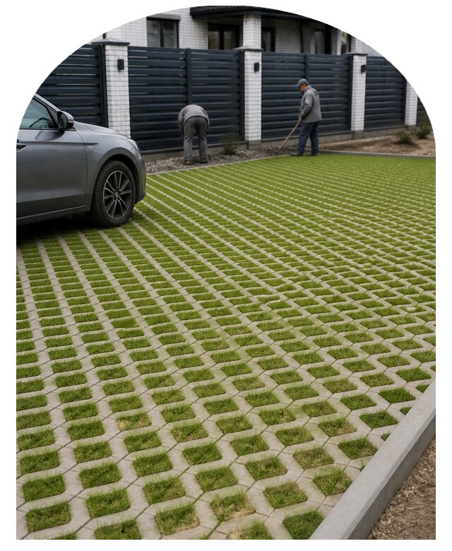 Экопарковка под ключ в Сибае по цене от 3597 р. | Метпроект-Сба